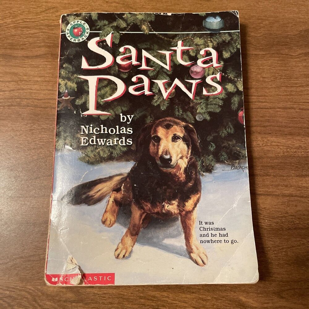 Santa Paws Original Version 1995 Nicholas Edwards Rough But Readable See Pics